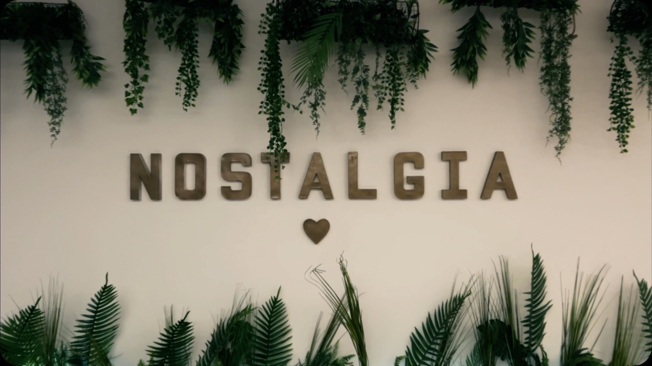 Interior dining space at Nostalgia Restaurant